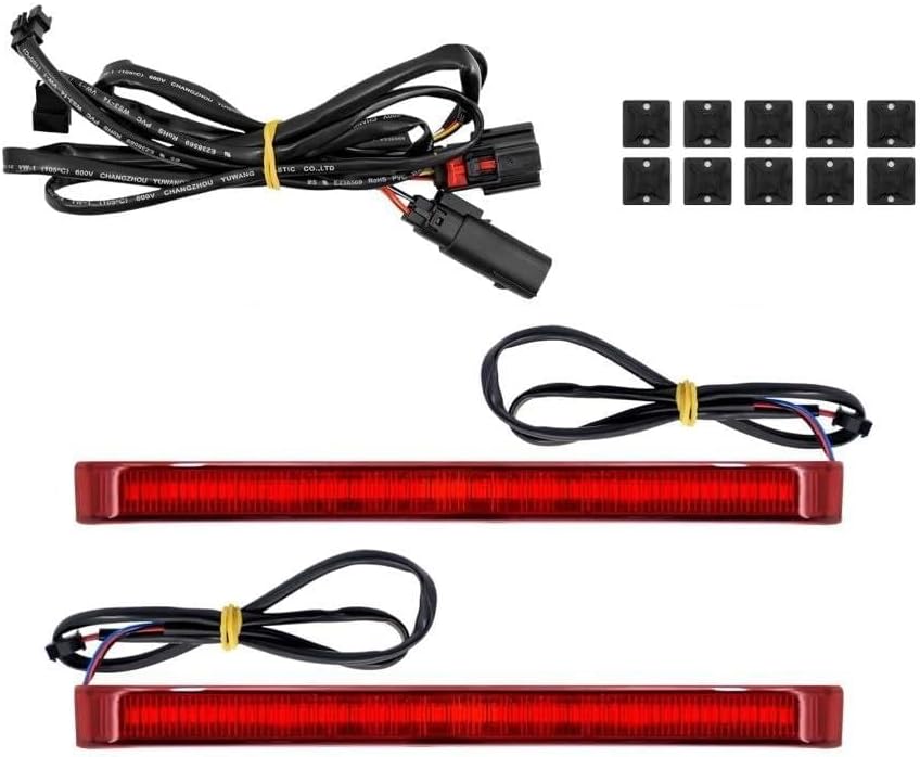 ya 13 9.15 baidi Saddlebag brake flow LED turn signals applicable to 14-23 for Harley Street Glide FLHX-