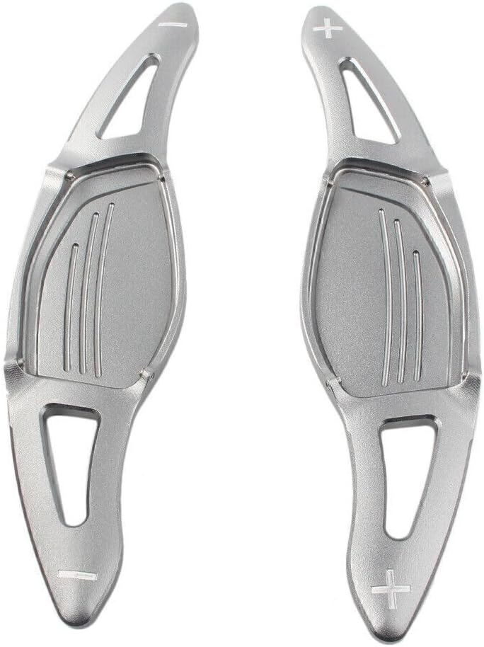 ya 10 9.16 zhengce for Audi R8 RS3 RS4 RS5 TT RS Gray 2x Steering Wheel Paddle Shifter Extensi