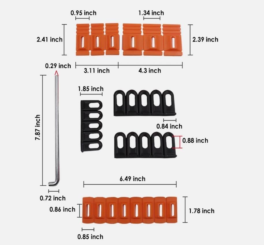 ya 4 8.24 baidi 4Pcs Car Body Hail Glue Puller Tabs Pulling Paintless Dent Repair Removal Tool