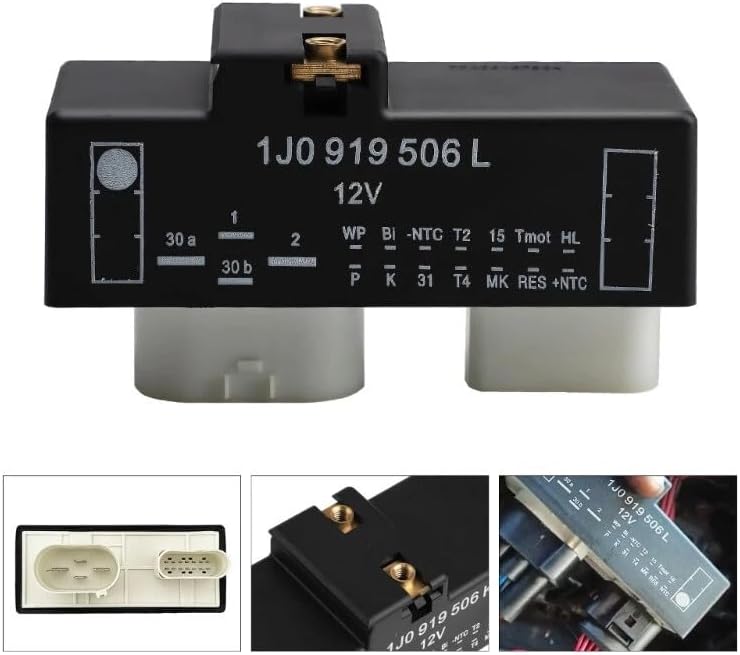 ya 10 9.16 baidi New fan control switch relay heatsink suitable for general cooling 1J0919506L -