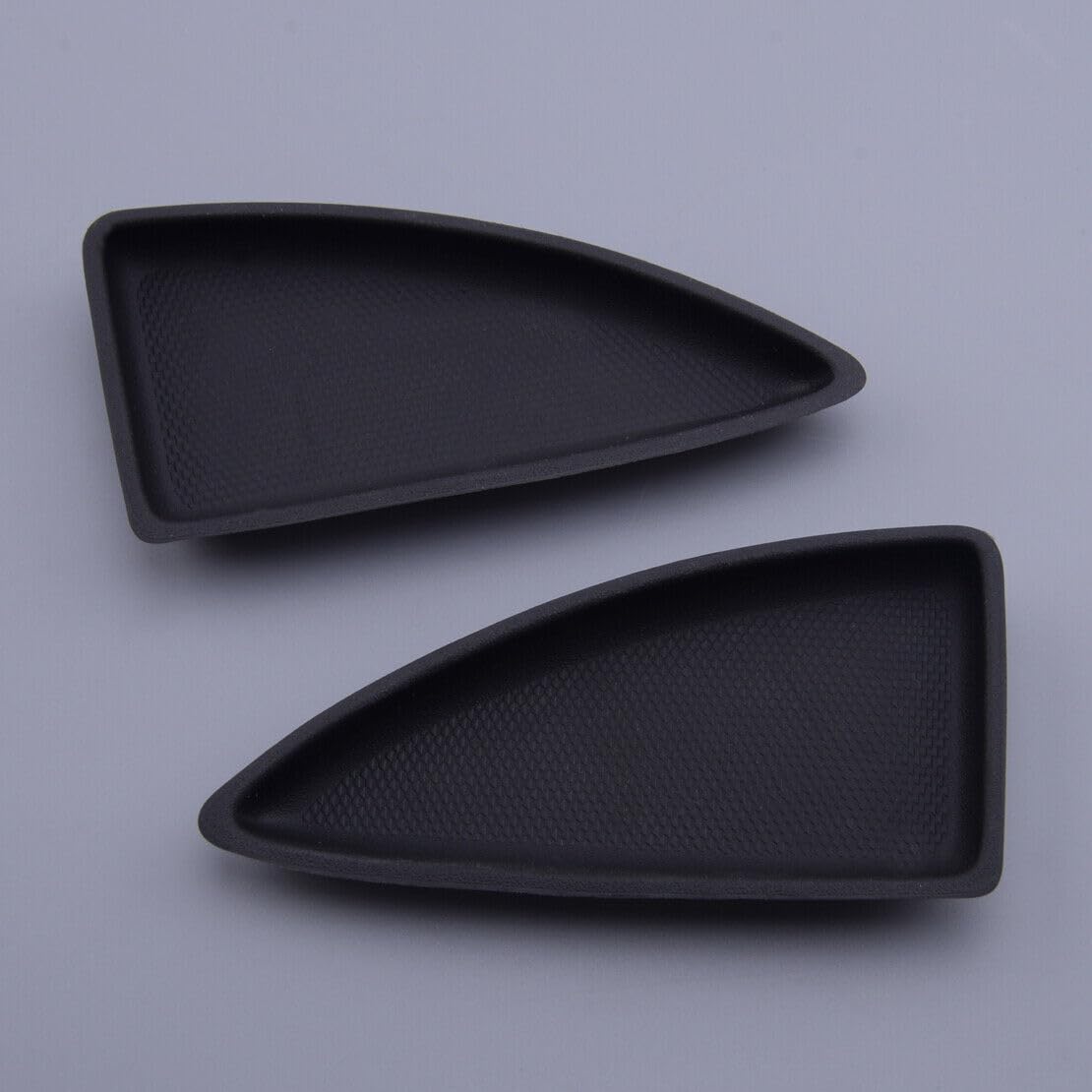 ya 5 8.10 2-Pack Front Door Switch Bezel Cover Bolt Cover L&R Black Fits for Chevrolet Malibu