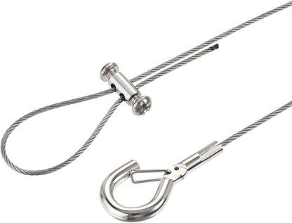 ya 26 10.21 baidi Picture Hanging Wire Kit, 2Set 1M Load 66 lbs, with Horizontal Fixing Screws
