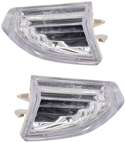ya 2 8.15 A pair of front bumper turn signal light housings without bulbs suitable for VW Passat CC 09-12
