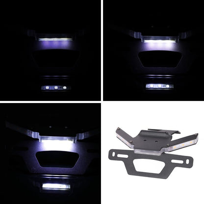 ya 13 9.15 baidi Rear Tail Tidy License Plate Holder LED Signal Light for Kawasaki Z900 Z900SE 24