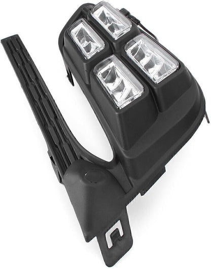 ya 2 8.15 2 LED daytime running lights fog lights suitable for the 2nd generation for Chevrolet Cruze from 2017 to 2018