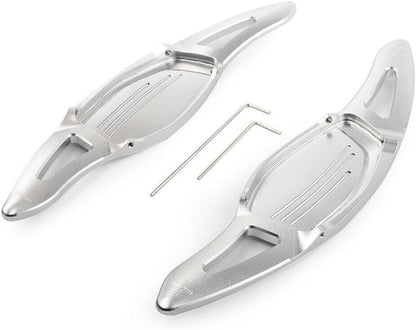 ya 10 9.16 zhengce 2x Steering Wheel Shift Paddle Shifter Extension Fit for Audi R8 RS3 RS4 RS