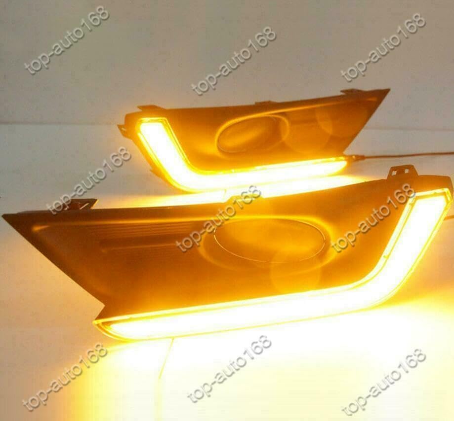 ya 9 10.24 2X LED Daytime running lights/Turn Signal Lights for Honda for CR-V 2017 2018 2019