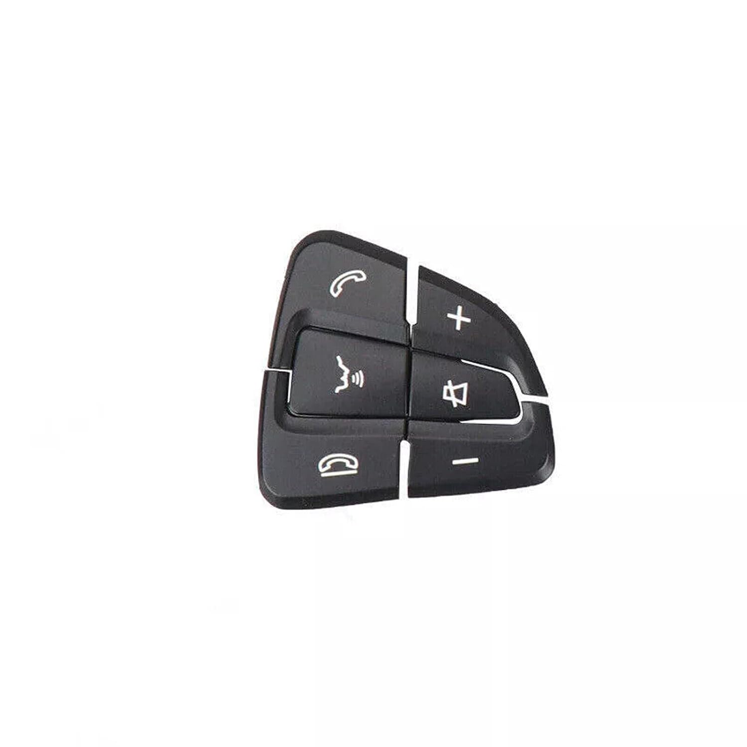 ya 6 8.14 1Pair for Mercedes W176 W166 W292 L& R Steering Wheel Switch Button Black Cover