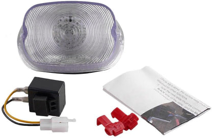 ya 2 8.15 Clear Taillight Motor for Harley-Davidson Dynas 91-12 Electra Glides 91-10 FLST
