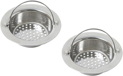 ya 14 9.20 baidi 2 Pcs Sewer Filter Waste Separator Strainer Sink Filters Bathroom-1