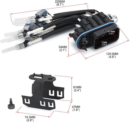 ya 10 9.16 baidi FJ504 Spider Fuel Injector 8 Cylinder for Chevy Pickup Express for GMC Truck V8 5.7L
