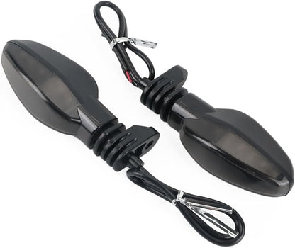 ya 13 9.15 baidi Front LED Turn Signals Lights Indicator For Daytona 675R Triple R Tiger 800 1050