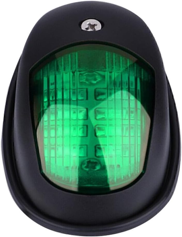 ya 4 8.14 Green Marine Boat Yacht Bow Light 12V Stainless Steel LED Navigation Lights