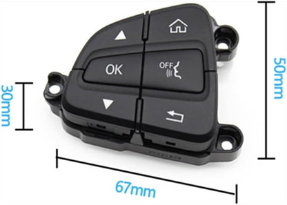 ya 5 8.10 Car Steering Wheel LH Cruise Control Switch for Benz W205 C253 C300 A0999050200