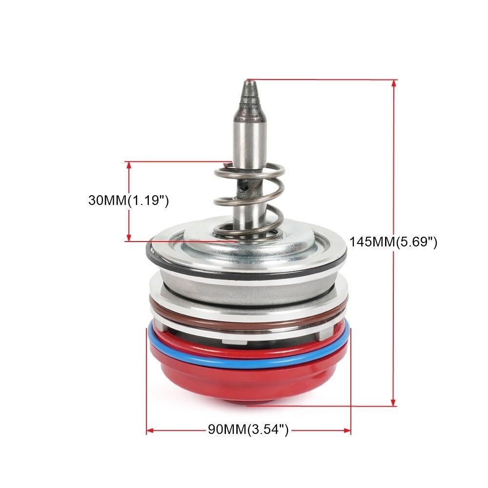 ya 6 8.24 baidi 700R4 4L70E for Corvette Servo High Performance with Cover & Snap Ring Red Cover