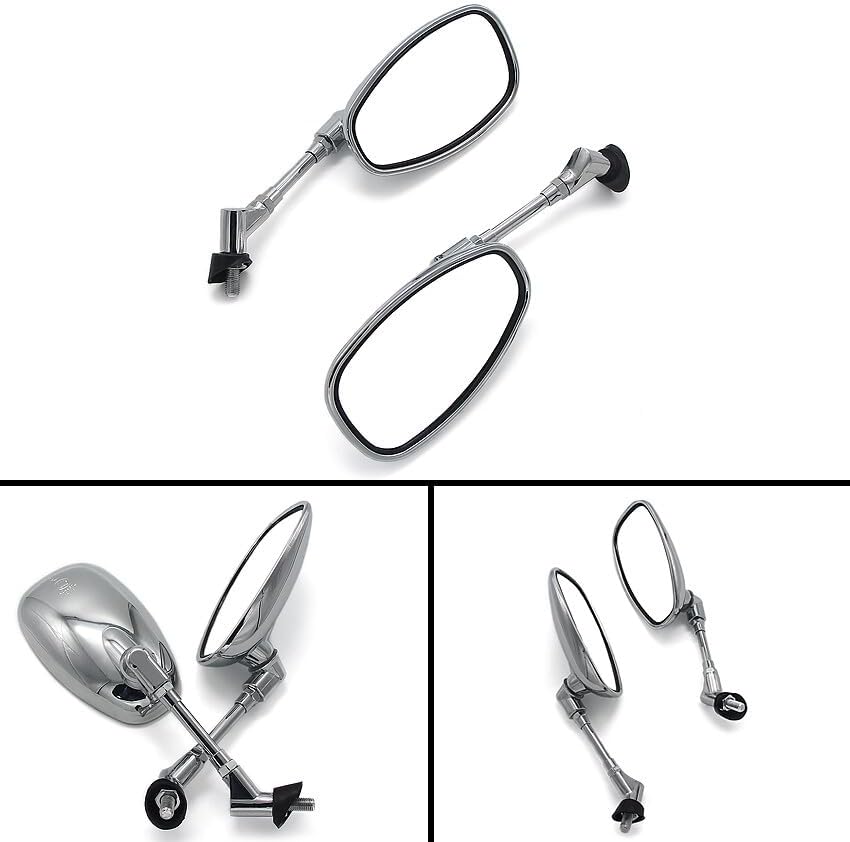 ya 13 9.15 baidi Motorcycle Rear View Mirror for Suzuki GSX400 GSR750 GSX750 SV650 SV1000 GSR600