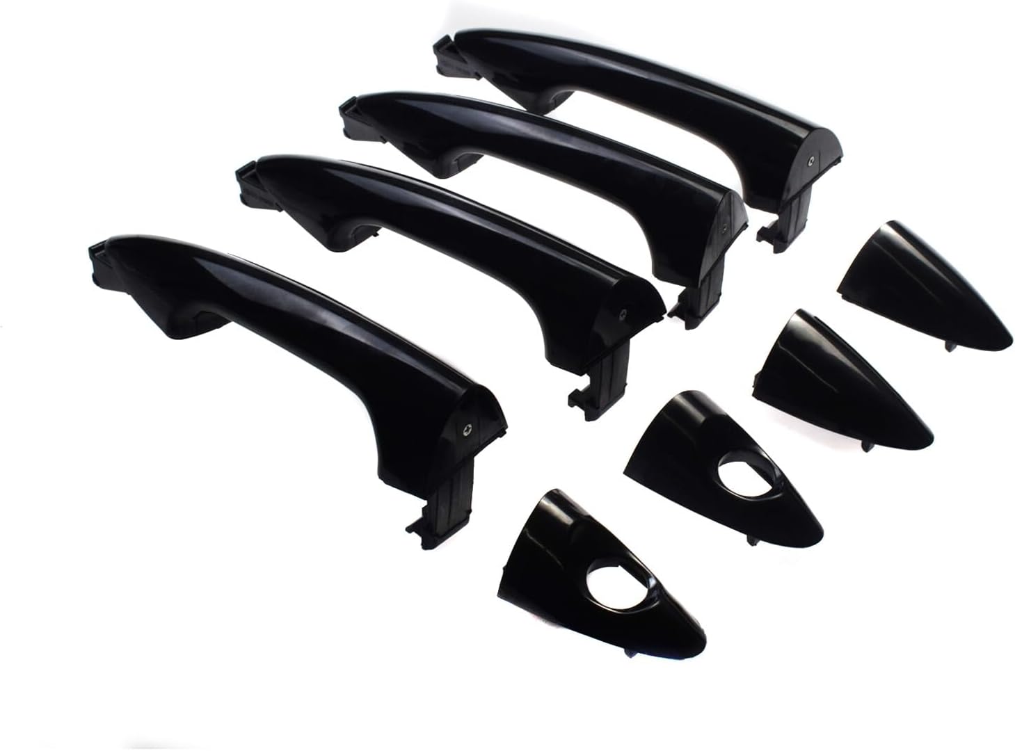 ya 2 8.15 Exterior Door Handle 4 Piece Set for Hyundai Accent 2012-2016 82661-1R000 