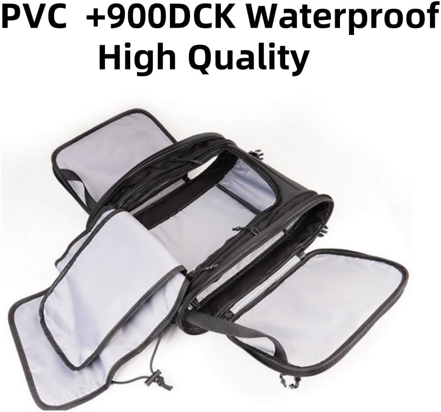 ya 11 9.14 baidiUniversal 22L motorcycle side saddle bag waterproof luggage storage kit