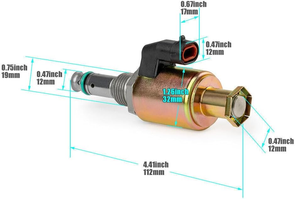 ya 11 9.14 baidiFor International for Navistar DT466E DT466 IPR Injection Pressure Regulator Valve