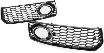 ya 2 8.15 Honeycomb front bumper fog light grille protective cover suitable for Audi A5 S5 B8 RS5 08-12