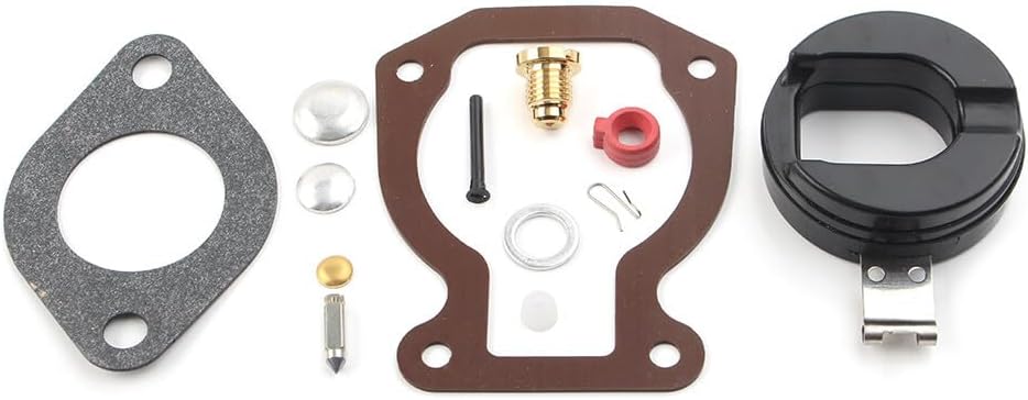 ya 2 8.15 Carburetor Carb Kit w/Float fit Johnson Evinrude 9.9 HP 15 HP 1974-1988 398453