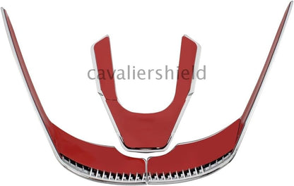 ya 23 10.7 baidi ABS Chrome Rear Mudguard Edge Fender Trim Tip For Indian Scout Models 2015-2022