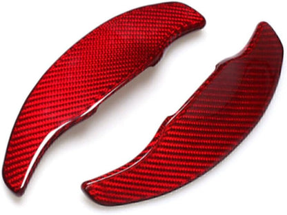 ya 5 8.24 baidi Carbon Steering Wheel Shift Paddle Extension Red for Cadillac ATS ATS-L 2014-17