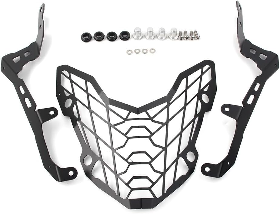 ya 9 10.24 Motorcycle Front Headlight Protector Grille Guard Cover Fit for Honda 19-20
