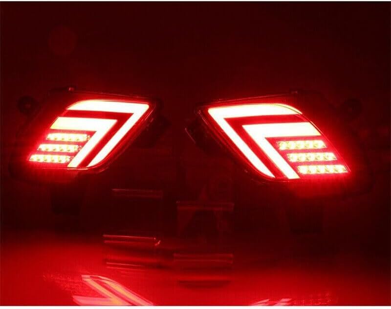 ya 2 8.15 A pair of red LED rear bumper brake turn signals suitable for Mazda CX-5 CX5 2013-2016