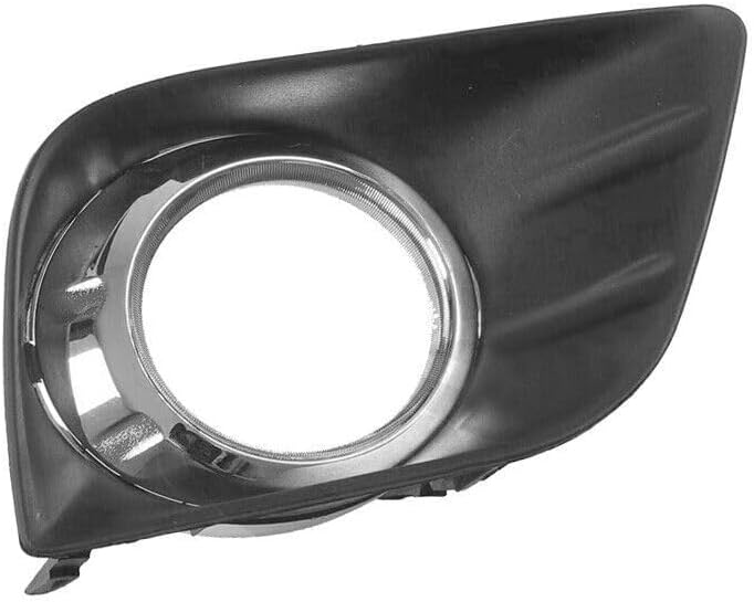 ya 13 9.15 baidi 1P right bumper fog lamp protective cover with chrome for Toyota Prado LC15