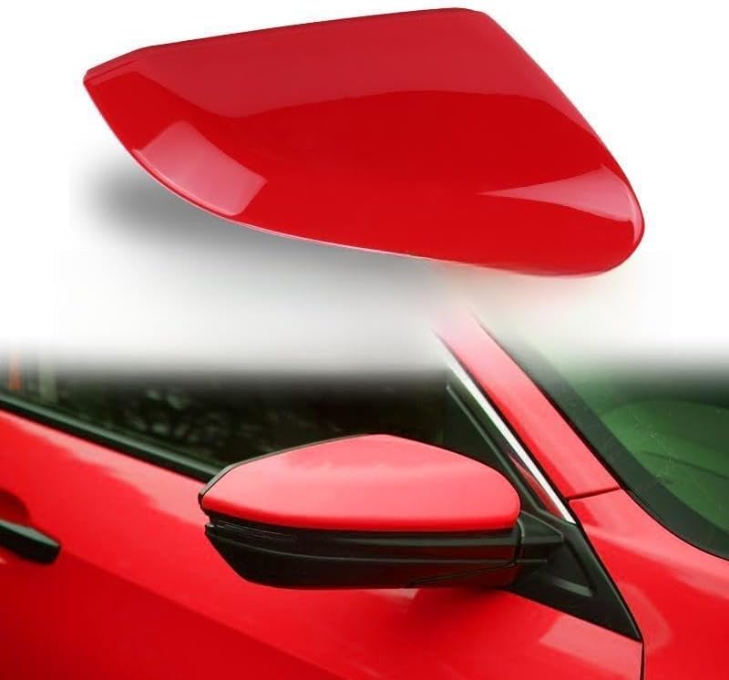 ya 11 9.14 baidiRight Side Mirror Cap Cover Fit for Honda for Civic 2016-2021