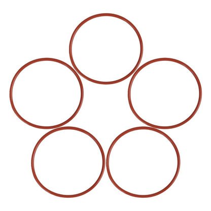 ya 13 9.15 baidi 10pcs Red Universal Silicone O-Ring Sealing Gasket Washer for Car 90mm x 3.5mm