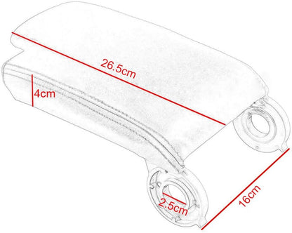 ya 5 8.10 For 1999-2004 for BMW E46 Center Console Lid Armrest Arm Rest Cover Beige Leather