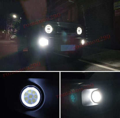 ya 9 10.24 for Suzuki for Jimny 2019 20220 2021 LED Front Fog Lights & LED Driving Lights 2pcs