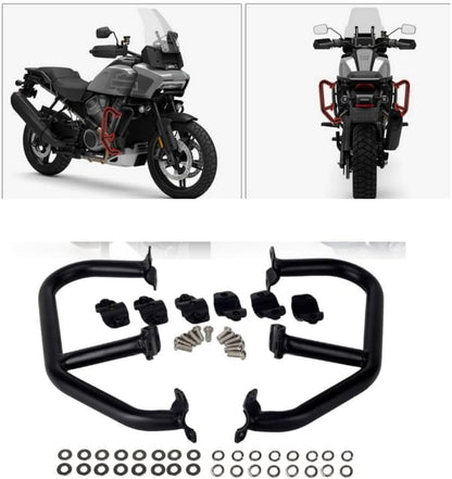 ya 13 9.15 baidi Black Steel Engine Guard Highway Collision Bar for PAN America 1250 RA1250 PA1250-