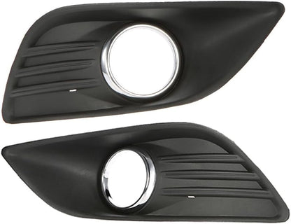 ya 10 9.16 zhengce Front Bumper Fog Light Grille Cover Left Right for Ford Focus 2009-2011
