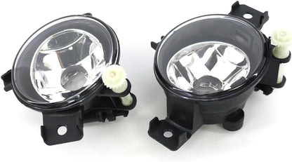ya 13 9.15 baidi Pair Front Bumper Fog Light Lens Fog Lamp Cover Clear For for BMW X5 E70 2011-2013