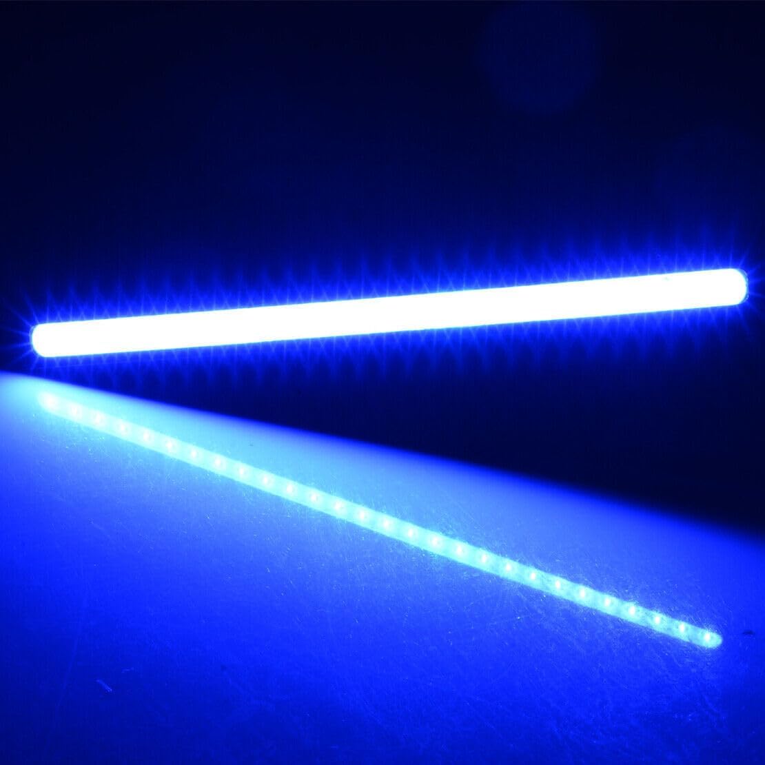 ya 4 8.14 10X Car 12V Strip DRL Daytime Running Lights Daytime Driving COB LED @