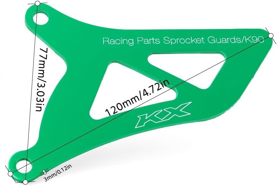 ya 23 10.7 baidi Front Engine Sprocket Cover Chain Guard Crankcase Protector for Kawasaki KX250F