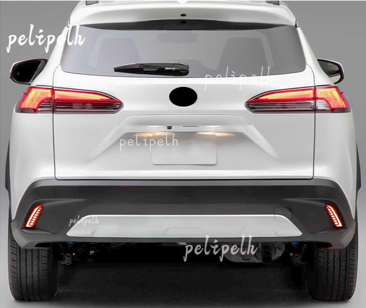 ya 10 9.16 zhengce for Toyota for Corolla Cross 2022 2023 LED Rear Fog Light Tail Bumper Lamp