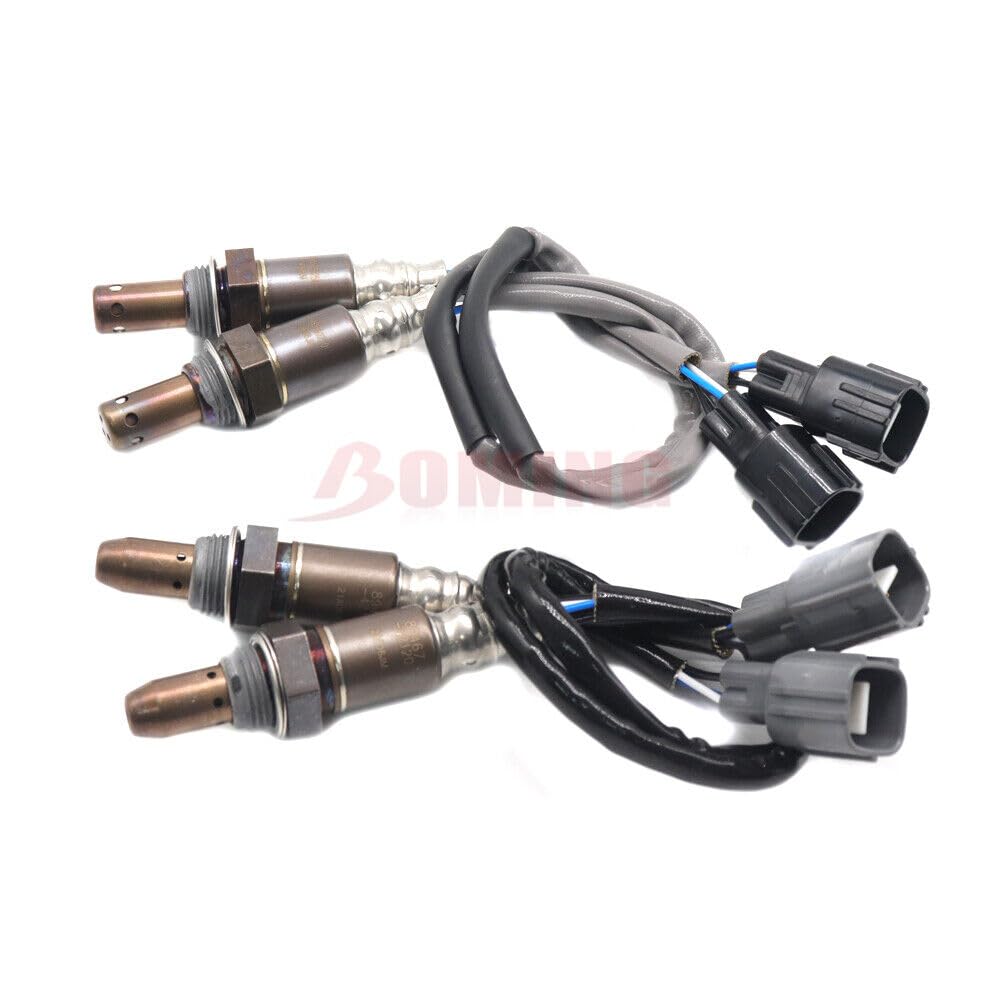 ya 4 8.24 baidi Upstream and Downstream Oxygen sensors for Toyota Tacoma 2.7L L4 Automatic Transmission. 4PCS