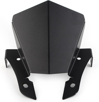 ya 2 8.15 Fit for Yamaha MT-07 FZ-07 2013-2017 Windshield Wind Deflector Windscreen Aluminum
