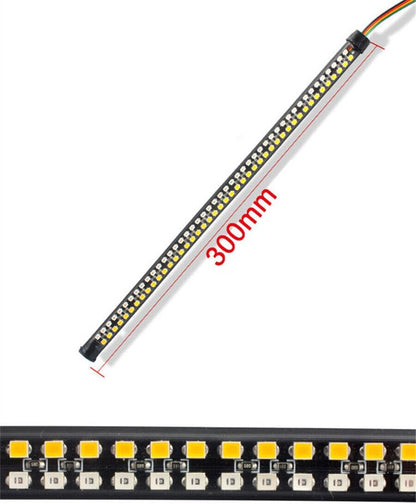ya 5 8.24 baidi Motorcycle Led Rear Turn Signal Brake Light Stop Daytime Running Light 11.8in