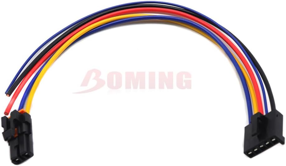 ya 11 9.14 baidifor Chevy for Silverado HVAC Blower Motor Resistor Complete Kit w/Harness 15-81773