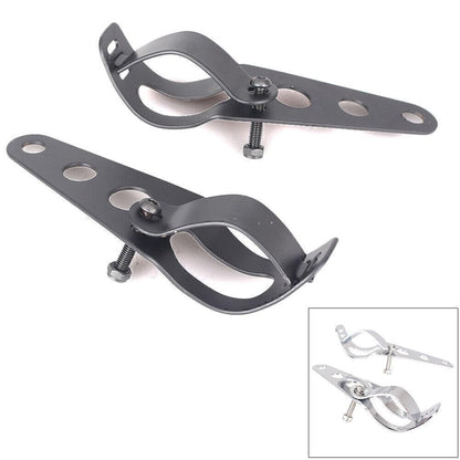 ya 9 10.24 38-43mm Universal Headlight Mount Bracket Fork Ear or Harley Chopper Cafe R