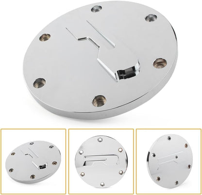 ya 28 10.13 zhengce 1x Derby Side Cover Cap Fits for Suzuki Boulevard M109R 2006-2018 11 12 13