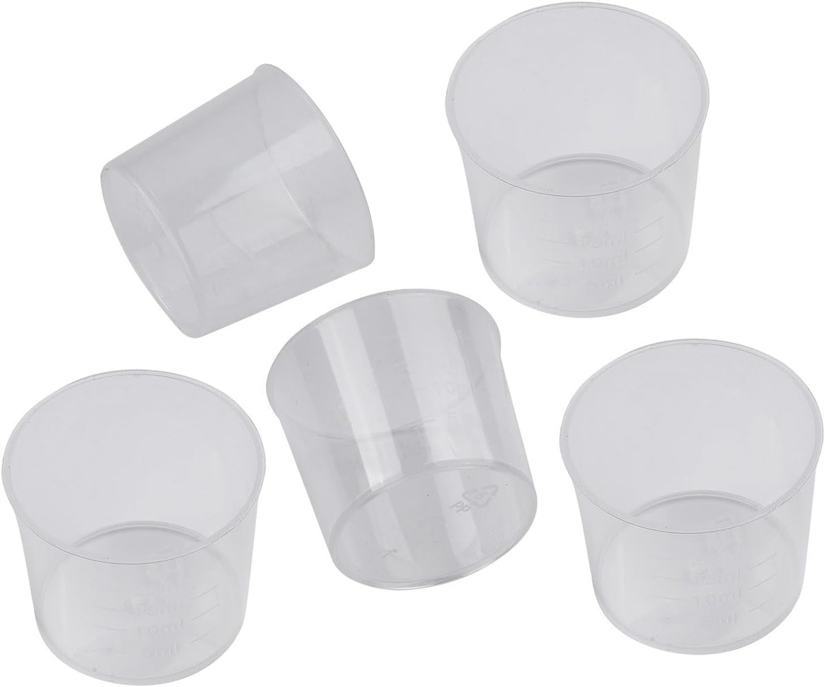 ya 14 9.20 baidi Pack of 20 Lightweight Clear Measuring C with Accurate Calibration Markings-1