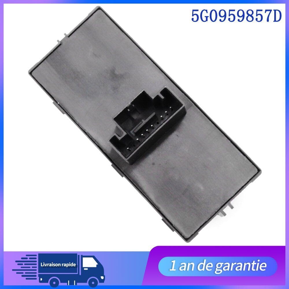 ya 13 9.15 baidi Bouton Commande Interrupteur de Leve vitre Avant Gauche 5G0959857B 5G095985