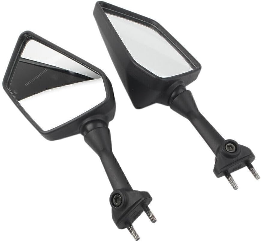 ya 2 8.15 Rearview Side Rear View Mirrors Black Fit for Kawasaki 250R EX250 2008-2013
