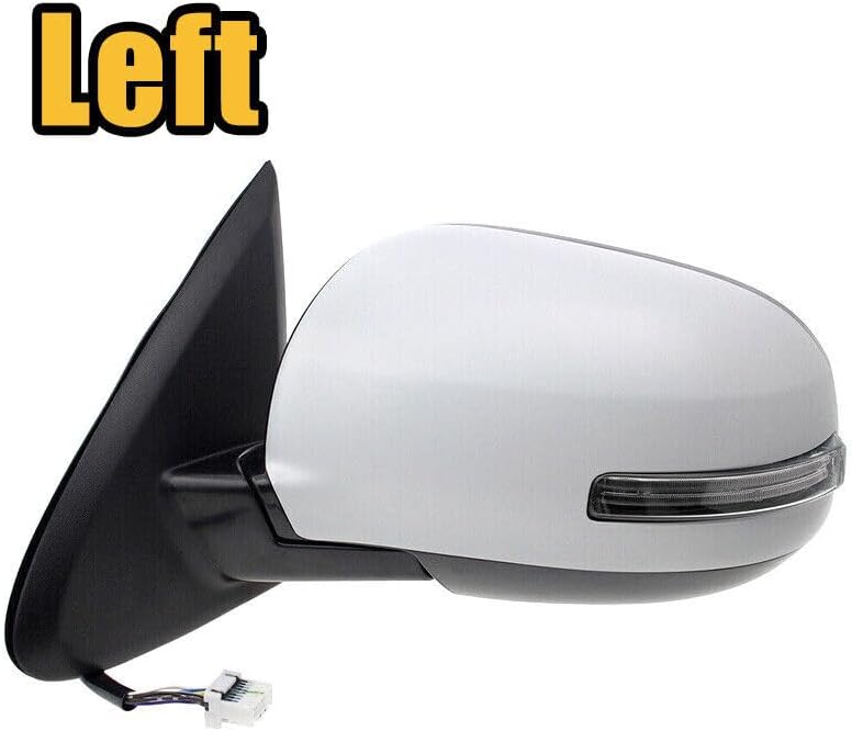 ya 11 9.14 zhengce Rearview Mirror lights Assembly White Left for Mitsubishi for Outlander 201